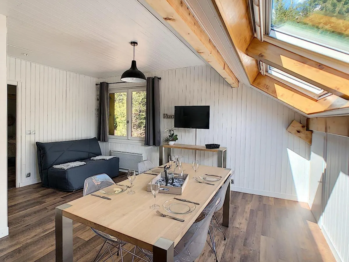 Mont Etape , F2, 42 M2, Calme, Vue Mt Blanc Apartment Passy  France