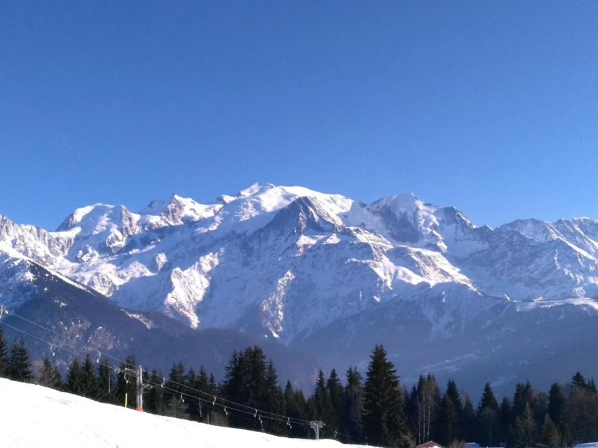 Mont Etape , F2, 42 M2, Calme, Vue Mt Blanc Apartment Passy
